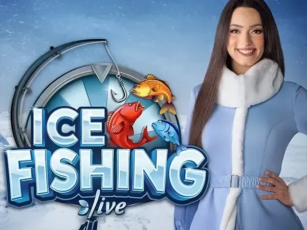 Ice Fishing élő asztal a FortunaZone kaszinóban – horgászat-témájú game show