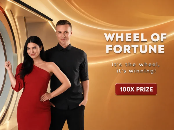 Wheel of Fortune élő asztal a FortunaZone kaszinóban – kerékalapú game show