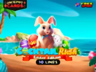 Cocktail Rush Easter Edition nyerőgép a FortunaZone kínálatában