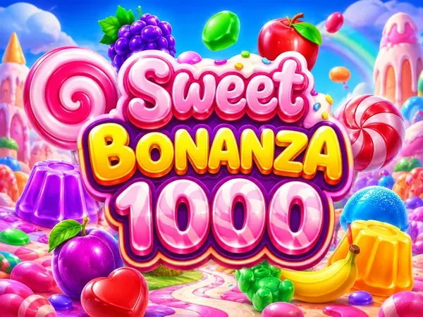 Sweet Bonanza 1000 nyerőgép a FortunaZone kínálatában (Pragmatic Play)